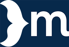 Mermaid Inc. NYC logo: stylized mermaid tail beside lowercase 'm', with flowing water creating the shape of the tail icon.